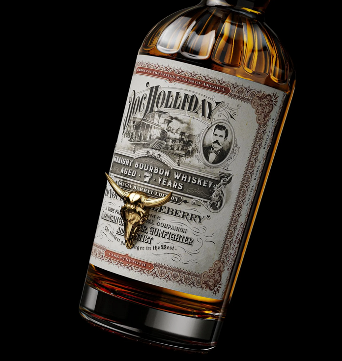 Doc Holiday Straight Bourbon 7 year 750 ml