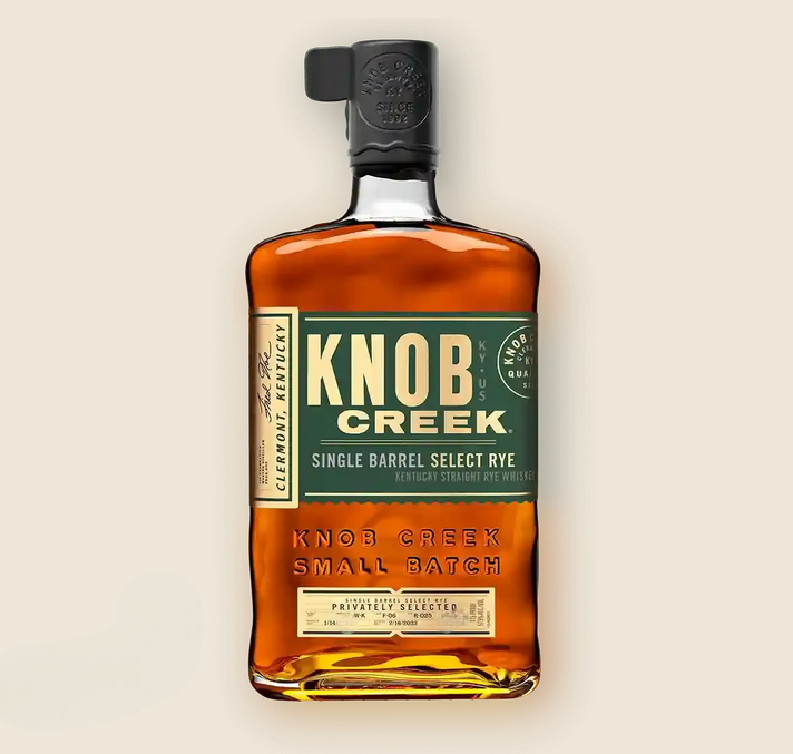 Knob Creek Rye Single Barrel V#768335 - Bourbon Enthusiast 5/20 "6yr Select" 750 ml
