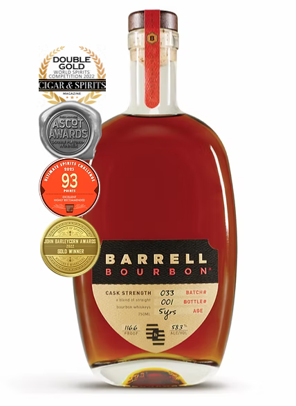 Barrell Bourbon Cask Strength Batch #033 Proof 116.6 750 ml