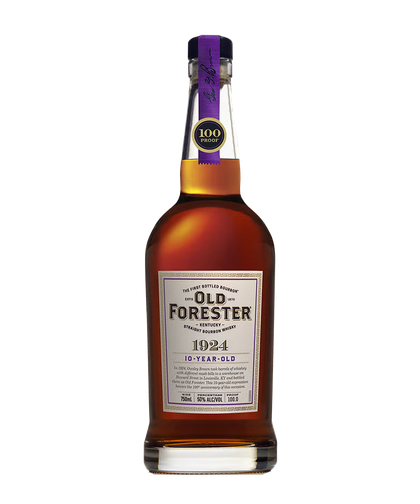Old Forester Kentucky Straight Bourbon 1924 10 year 750 ML