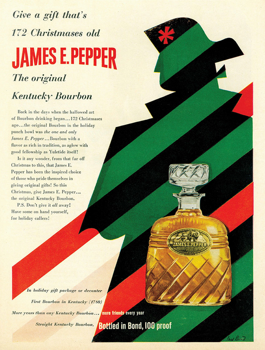James E Pepper Kentucky Straight Bourbon Whiskey 750 ml