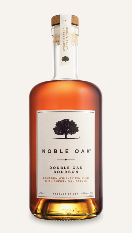 Noble Oak Double Oak Bourbon Whiskey 750ml