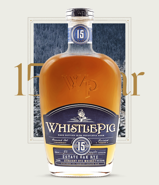 Bourbon Enthusiast WhistlePig Estate Oak Rye 15 Year 750 ml