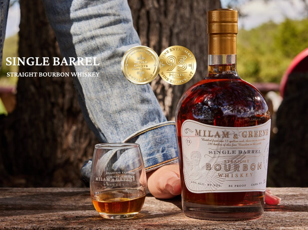 Milam And Greene Single Barrel Straight Bourbon Whiskey 750 ml