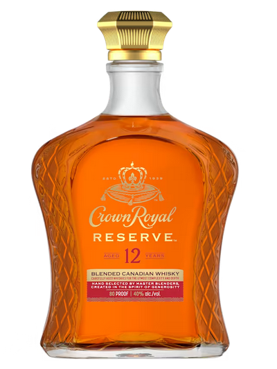 Crown Royal Reserve Blended Canadian Whisky 12 year 750 ML