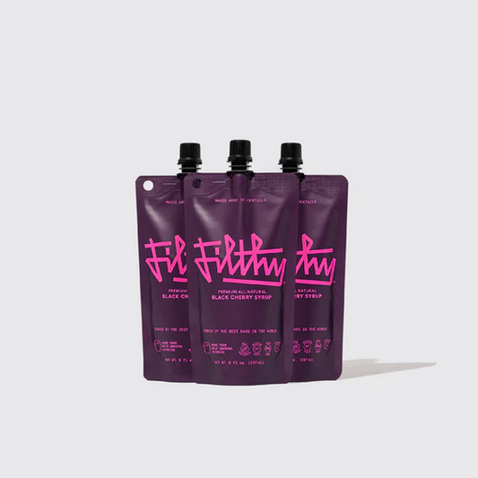 Filthy Black Cherry Syrup 6 PACK 237 ml