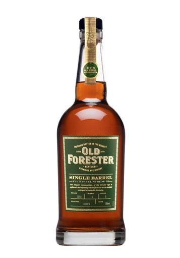 Old Forester Barrel Strength Single Barrel Kentucky Straight Rye Whiskey 750 ml