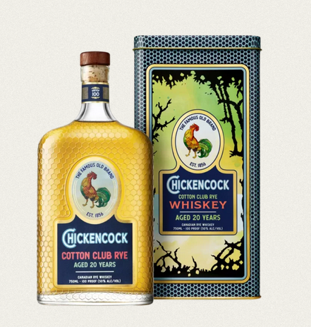 Chicken Cock Cotton Club Rye Whiskey 20 year 750ml