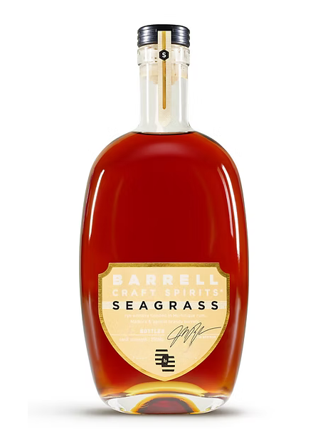 Barrel Craft Spirits Seagrass Cask Strength Gold Label Rye 750 ml
