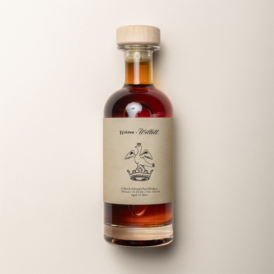 Wolves Whiskey Collaboration With Willett Family Estate Project #2 A Blend Of Straight Rye Whiskey 750 ml