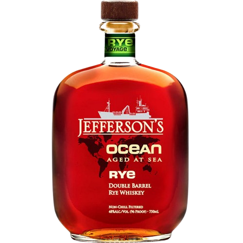 Jeffersons Voyage 26 Ocean Aged At Sea Double Barrel Rye 750 ml