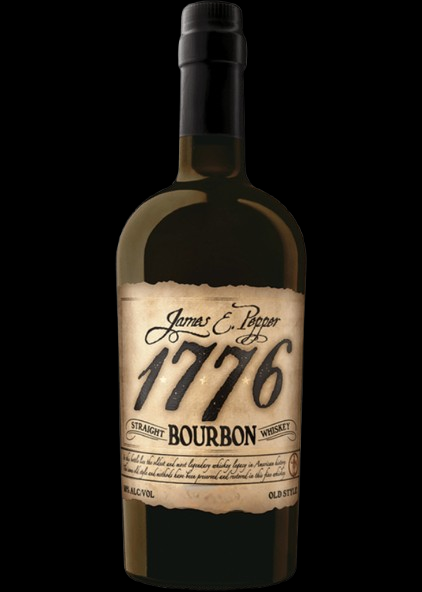 James E Pepper 1776 Straight Bourbon Whiskey Barrel Proof 113.4 Proof 750 m