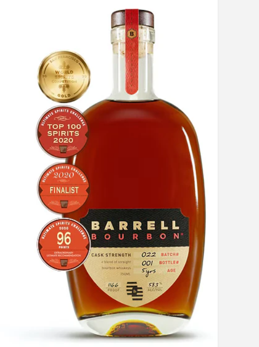 Barrell Barrell Bourbon Cask Strength 5 Years Batch 022 750 ml