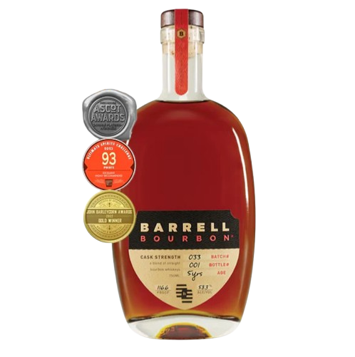 Barrell Bourbon Cask Strength Batch #033 Proof 116.6 750 ml